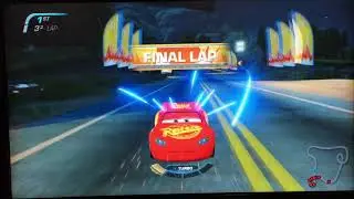 Cars 3: Driven to Win (Switch) | Lightning McQueen - Midnight Run | 3 Laps Battle Race