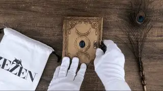 Book of shadow - Handmade Leather Journal Writing For Man & Women,  Unlined Antique Paper Notebook