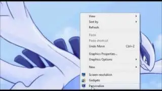 how to full size a picture as your wallpaper window 7