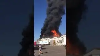 Gro&szlig;feuer in Remseck