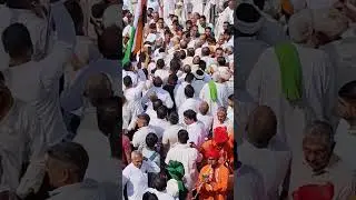 सदभाव यात्रा में पहुँचने से पहले Brijendra Singh का जोरदार स्वागत।। Congress ।। Sadbhav Yatra