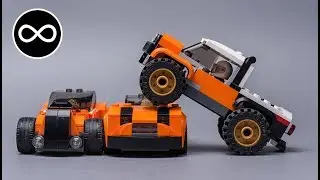 LEGO City Stop motion animation Monster TRUCK MOC from 60146 set