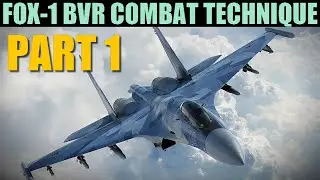 Фланкер/Фулкрам/Мираж: Оптимальная боевая техника Fox-1 BVR, ЧАСТЬ 1 | DCS WORLD