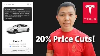 TESLA 20% Price Cuts! (Impact to TSLA Investors)