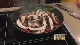 Fry's Food Stores Executive Chef Jon Mortimer prepares delicious dishes