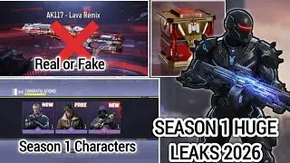 SEASON 1 SECRET CACHE NEW FREE MYTHIC LEAKS CODM 2026 | CODM SEASON 1 BATTLE PASS LEAKS 2026 