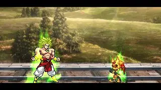 Mugen Mods: DBZ Broly Vs Enerjak (Normally)