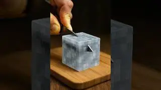 Minecraft Glass Ice Block 🧱 - Slice ASMR 💗 #aiart #minecraft #blockcutting #satisfying #asmrsounds