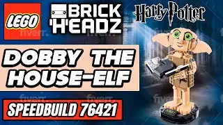 Lego | Harry Potter | Dobby | Speed Build | ASMR |  76421