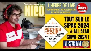 TOUT SUR LE SIPAC ET LE ALL STAR GAME 2024