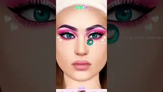 Makeover Studio: Makeup Games | Eye Lense Selection 🤩| Available on Android & iPhone #shorts
