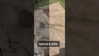 Cleaning the Patio & Driveway Fast and Easy with this Tool #home #toolstour #hometips #homeowner