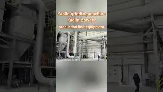 Kaolin grinding machine Kaolin powder production line equipment #grindingmachine #kaolin
