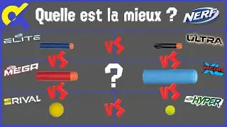 [TEST] Test de tir de toutes les munitions et gammes Nerf ! (Pr&eacute;sentation + Test de tir) (fran&ccedil;ais)