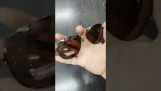Premium Aviator Sunglasses | Metal Frame | Stylish Brown Gradient Lens