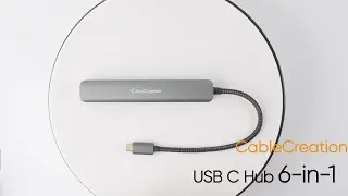 CableCreation USB-C Hub with 4K 60Hz HDMI & USB C Data Port