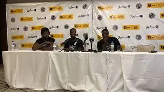 Luol Deng talks about future of basketball in south Sudan during press conference