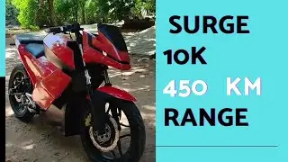 Surge 10k - Made in India Electric Bike - 450km Range  |EV Malyalam |