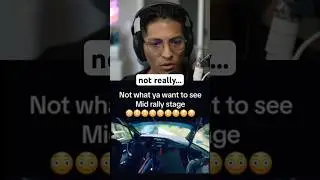 Quick reactions saved them 😅#rally #driver #racing #crazy #reaction