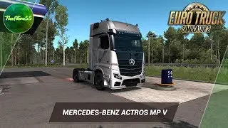 [ETS 2 1.37] ОБЗОР MERCEDES-BENZ ACTROS MPV (ЗЕРКАЛА ПЛАНШЕТЫ!)