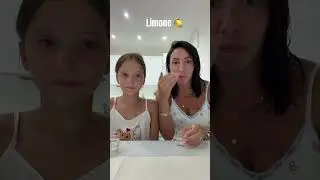 Mammagiulia e FIGLIACHIARA si fanno uno sciottino di limone 🍋