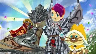 Monster Hunter Stories High Rank Gameplay E21 - Rare Den Farming and PVP!