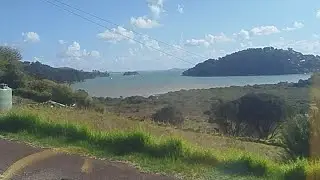 Wineries, ocean views, golf, Oneroa Village #bus ride #beach #newzealand #travel #auckland #vlog