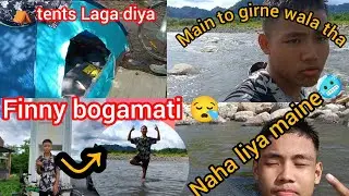 Bogamati Ride 🚲⛺|| Cycle rider|| ⛺ tents Laga diya😨