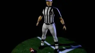 3D Model of an NFL Referee