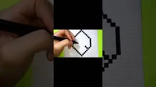 How to Draw a Ruby by Cells &hearts; Pixel Art ST #draw #ruby #pixel #art