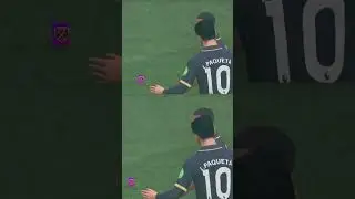 West Ham's first goal against Tottenham