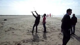 Founder of unTill POS System Playing With a Kite.