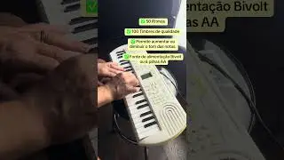 Teclado Casio SA-80H2 Branco Infantil 44 Mini teclas