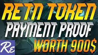 RETN Token payment proof worth 900$ 2nd airdrop is still going on join now to get free 9 rent token