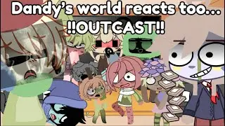 Dandy&rsquo;s world reacts to- BRO WHAT THE FREAK IS GOING ON BACK THERE- #dandysworld #gacha #imdumb 