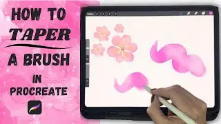 Как создать красивые конусообразные кисти в Procreate?