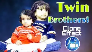 Twin Brothers video | Clone Effect by Power Director | wheels on the bus