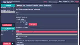 4. How to create a standard campaign in Mass Planner