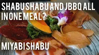 Shabu Shabu and JBBQ all in one meal - MIyabi Shabu in Irvine, CA