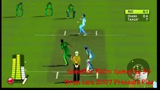 GameBox Gameplay 30 Brian Lara 2007 Pressure Play