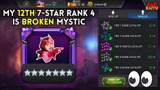 BET YOU DIDN'T EXPECT THIS ONE! MY 12TH 7 STAR RANK 4 CHAMPION GAMEPLAY! INSANE DAMAGE MCOC