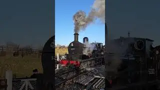 L&Y Class 27 - 52322 @ GCR #steamtrain #train #trainspotting #shorts