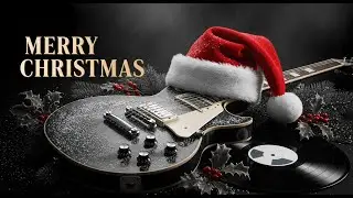 Christmas Blues Guitar Instrumental 🎄 A Cozy Holiday Night on Live Radio
