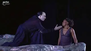 Amonasro & Aida duet, Dimitris Tiliakos - Adina Aaron     Th&eacute;&acirc;tre de la Monnaie (video)