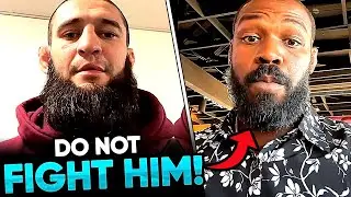 Khamzat Chimaev Tells Jon Jones NOT To Fight Alex Pereira | MMA NEWS