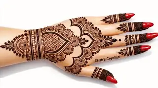 Latest Simple mehndi design | Beautiful backhand mehndi designs | Easy Mehandi design | Mehandi 2026