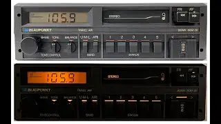 1980s Blaupunkt Bonn SQM 26 Car Cassette AM FM Radio Player