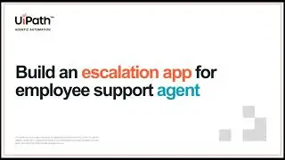 M7.02 - Build an escalation app for employee support agent