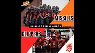 Playoff's Week 3 Milledgeville MISSILES vs Amboy CLIPPERS 25-26