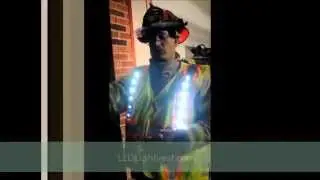 Class 2 LED Lighted safety vest